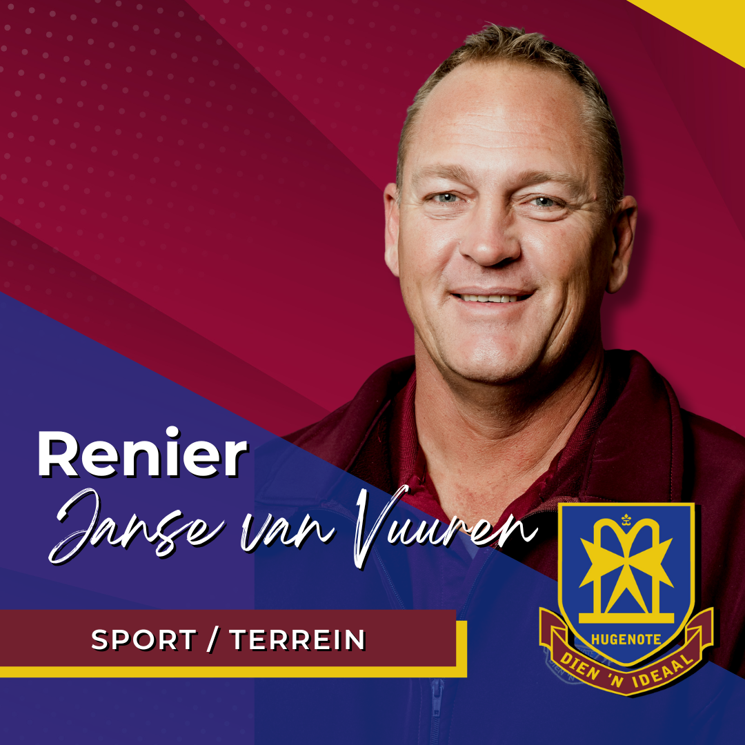 Mnr. Renier J.V. Vuuren